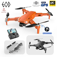 2021 nowy S608 GPS Drone 6K podwójna kamera HD profesjonalna fotografia lotnicza bezszczotkowy silnik składany Quadcopter RC odległość 3000M 1
